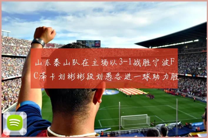 山东泰山队在主场以3-1战胜宁波FC泽卡刘彬彬段刘愚各进一球助力胜利